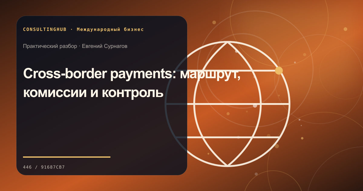 Команда готовит исследование и план выхода на зарубежный рынок: трансграничные платежи; рабочая сессия по теме статьи
