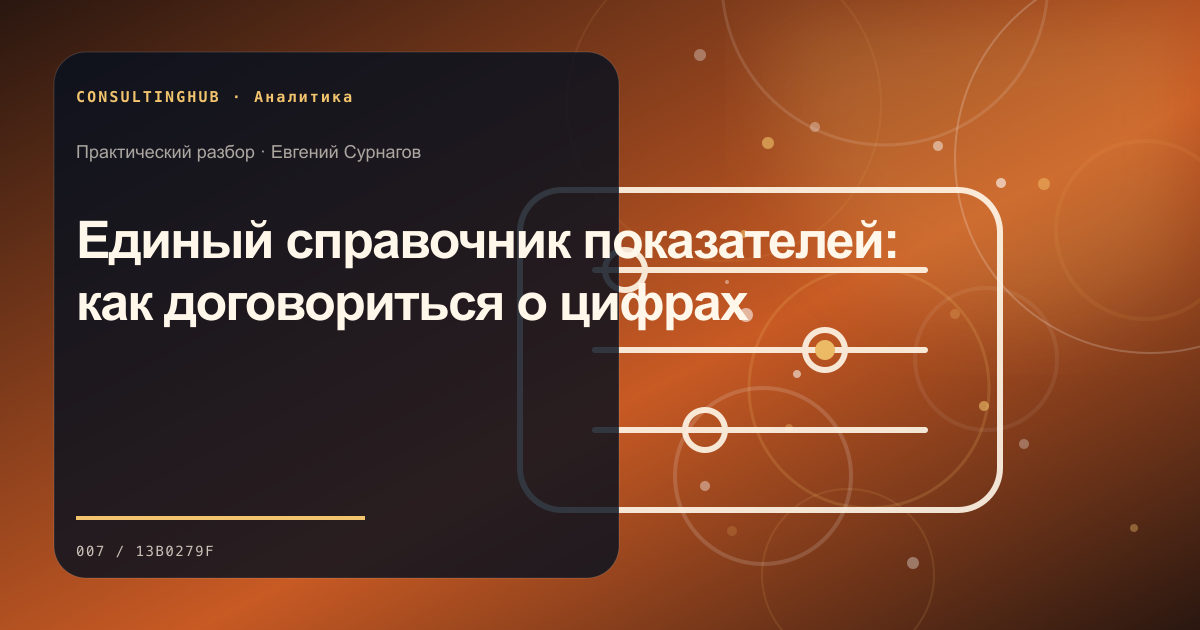 Команда анализирует бизнес-данные и показатели: Единый справочник показателей: как договориться о цифрах