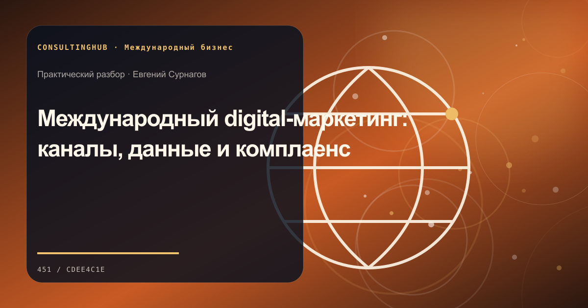 Команда готовит исследование и план выхода на зарубежный рынок: международный digital-маркетинг; рабочая сессия по теме статьи