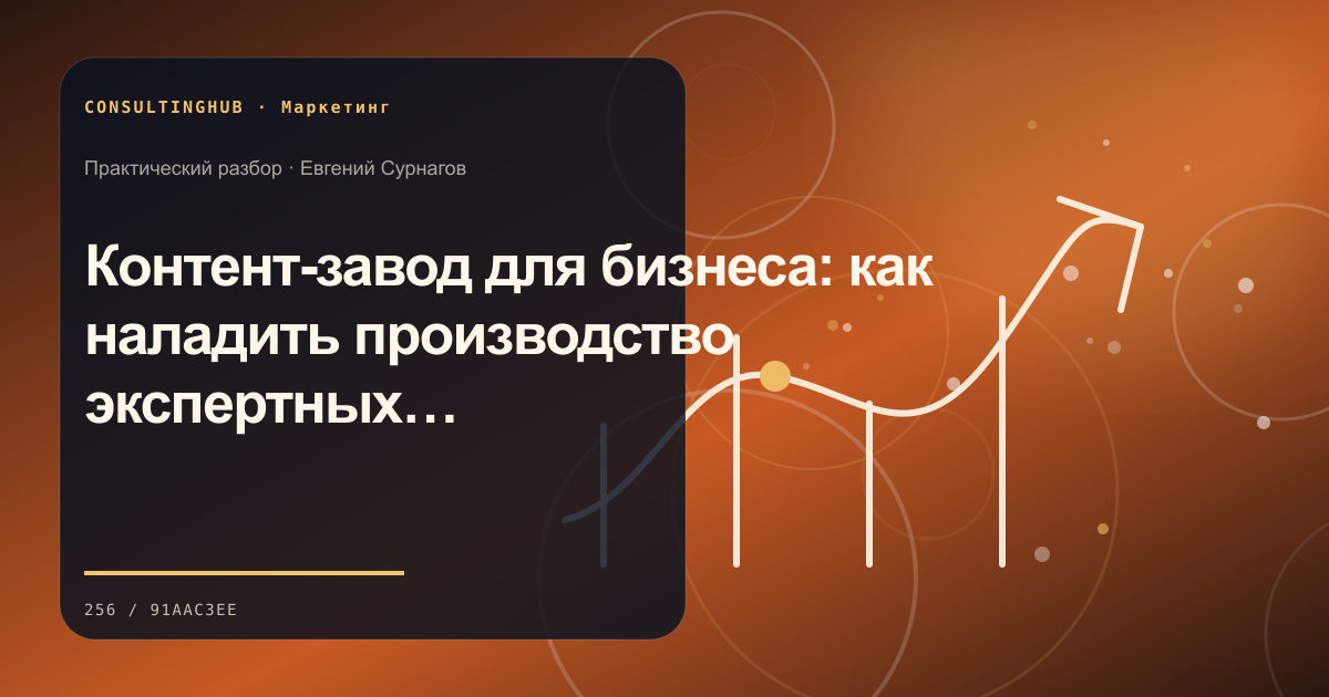 Маркетинговая команда планирует кампанию: Контент-завод для бизнеса: как наладить производство экспертных материалов