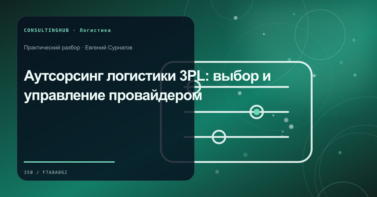 Supply-chain команда моделирует запасы, мощности и маршруты: 3pl-аутсорсинг; рабочая сессия по теме статьи