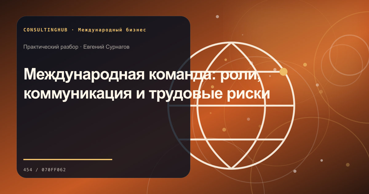 Команда готовит исследование и план выхода на зарубежный рынок: международная команда; рабочая сессия по теме статьи