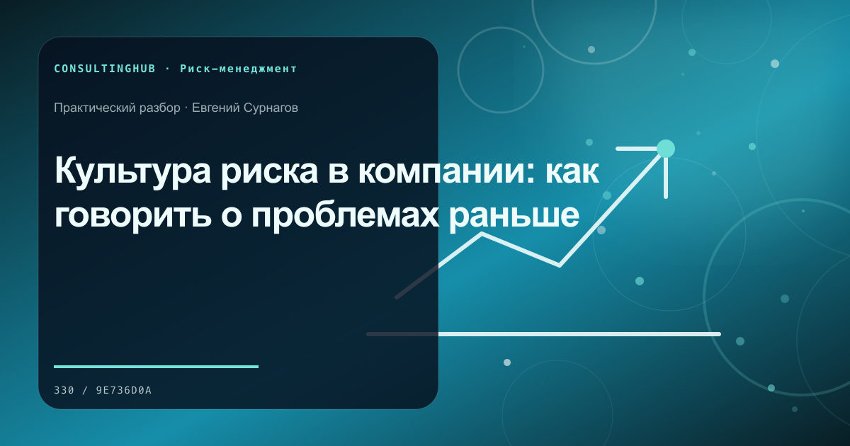 Команда анализирует сценарии бизнес-рисков: Культура риска в компании: как говорить о проблемах раньше