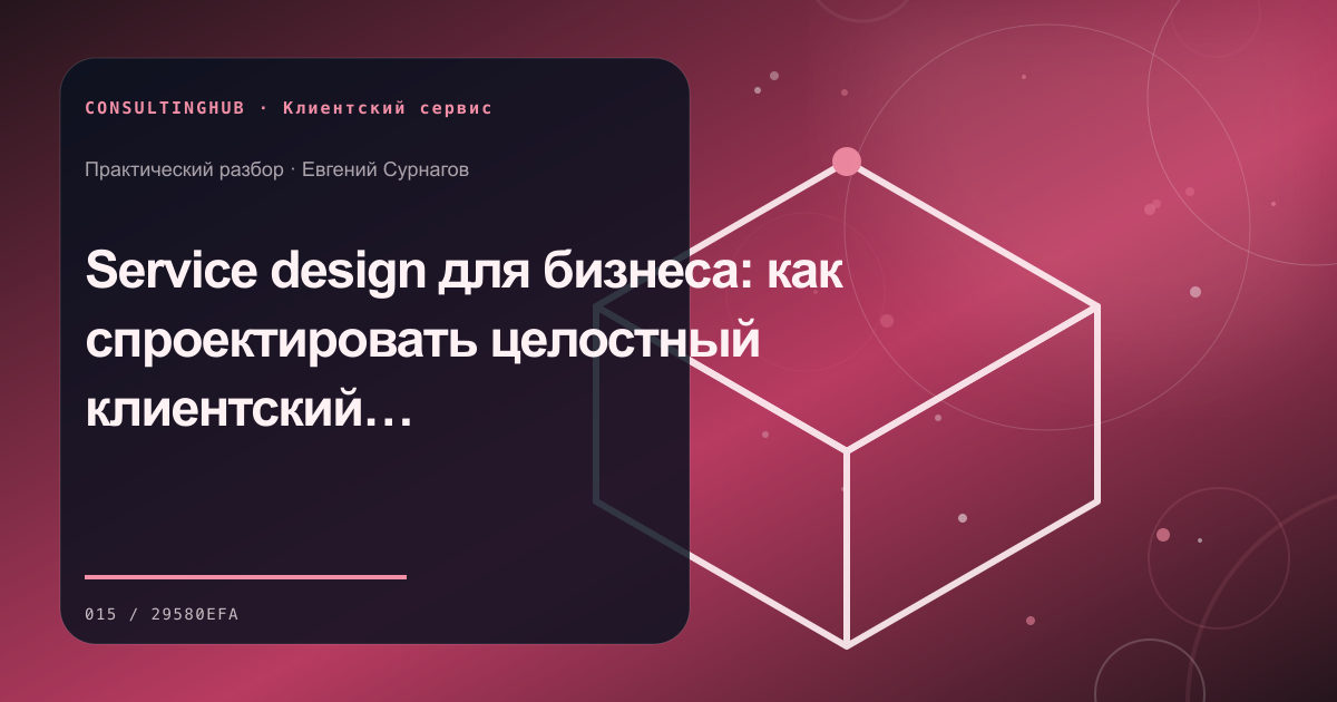 Команда проектирует клиентский сервис: Service design для бизнеса: как спроектировать целостный клиентский опыт